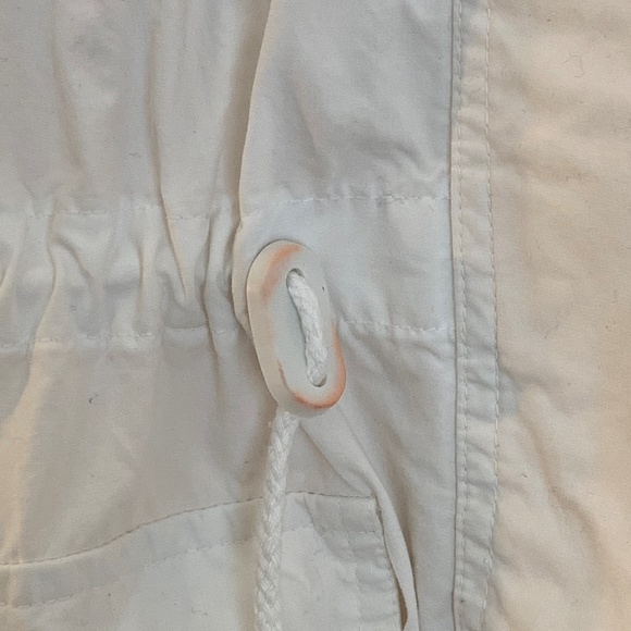 Limited White Hooded Anorak Jacket Size XS - Picture 5 of 8